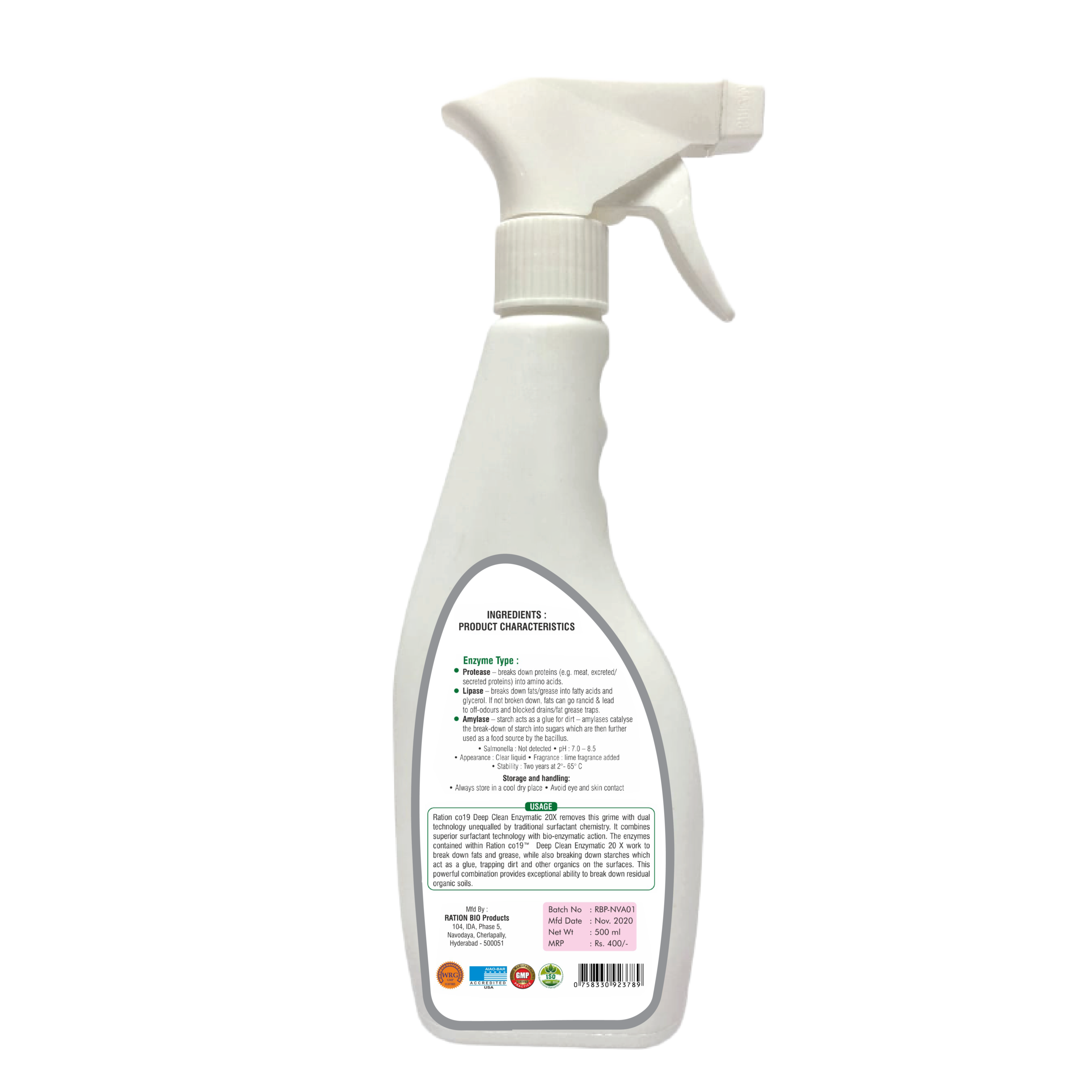 Mold Cleaner Spary (BOTTLE) - Image 2
